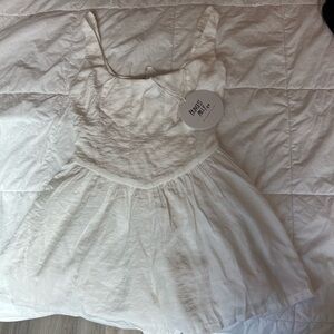 Princess Polly White Romper (Judson Playsuit)